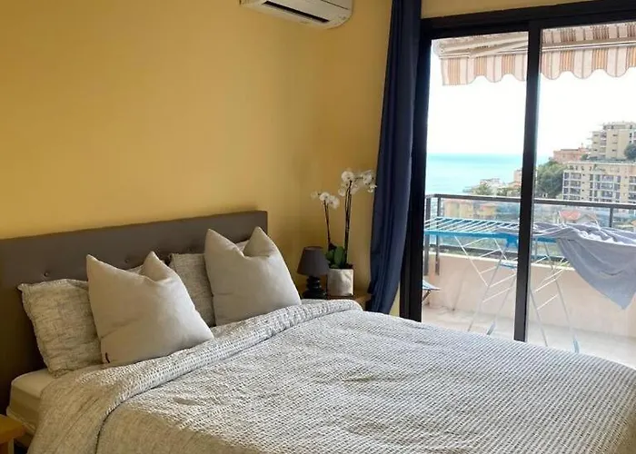 2 Pieces Chic Avec Vue Panoramique Appartamento Beausoleil